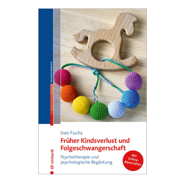 Cover "Früher Kindsverlust und Folgeschwangerschaft" mit einer Abbildung von Kinderspielzeug.