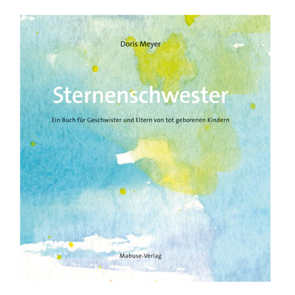 Cover "Sternenschwester" mit einem abstrakten Bild von einem Himmel.