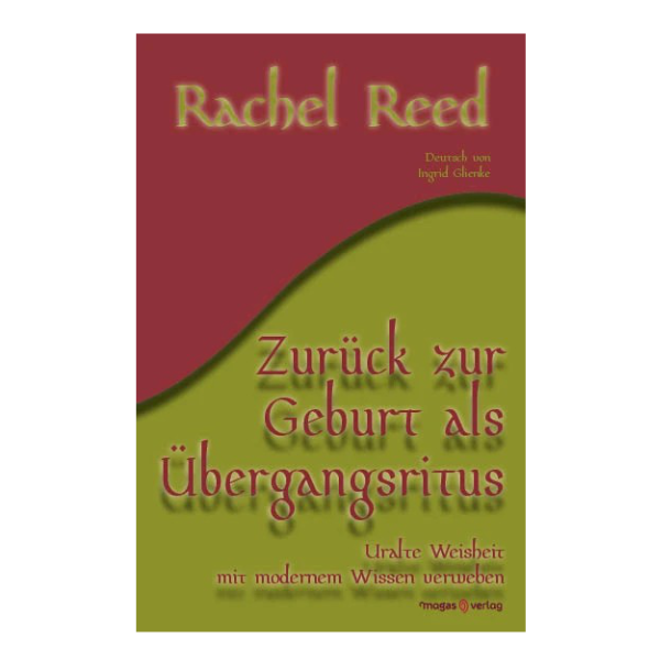 Cover "Zurück zur Geburt als Übergangsritus, das in rot und grün gestaltet ist.