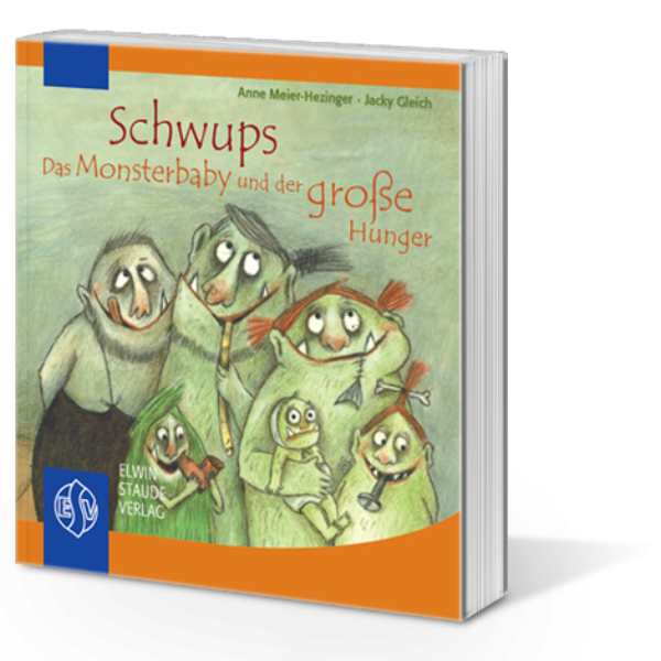 Schwups. Das Monsterbaby und der große Hunger | Mini-Buch