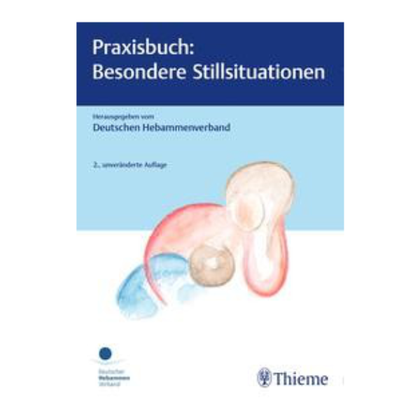 Cover "Praxisbuch: Besondere Stillsituation" in der klassischen Thieme Optik.