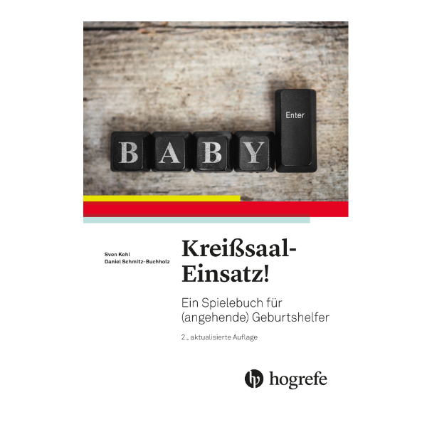 Buchcover "Kreißsaal-Einsatz" - Ein Spielbuch für angehende Geburtshelfer. 